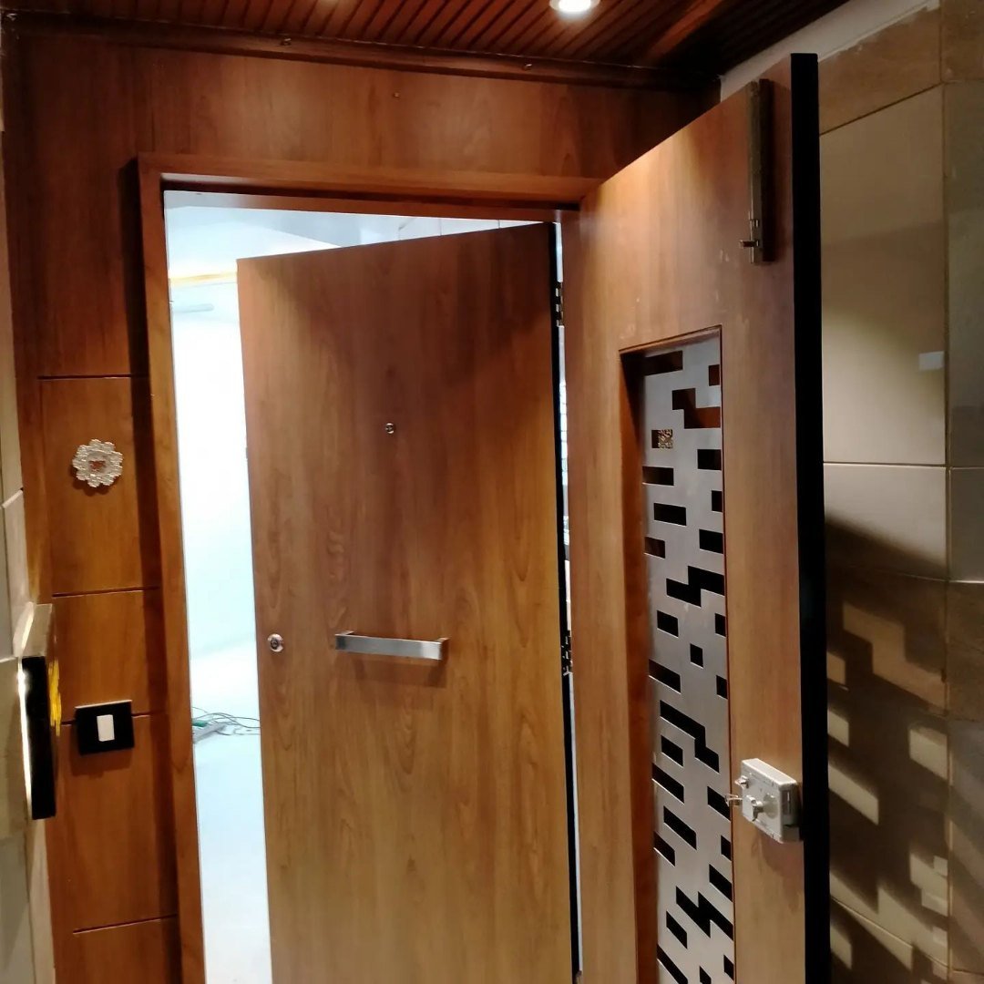 Main Door With Shoe Rack