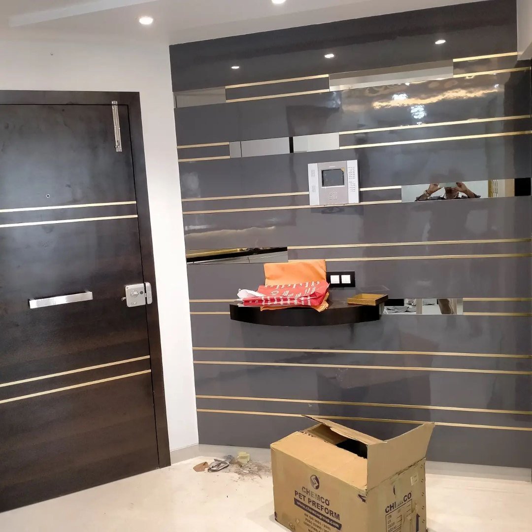 TV Unit & Wall Panelling