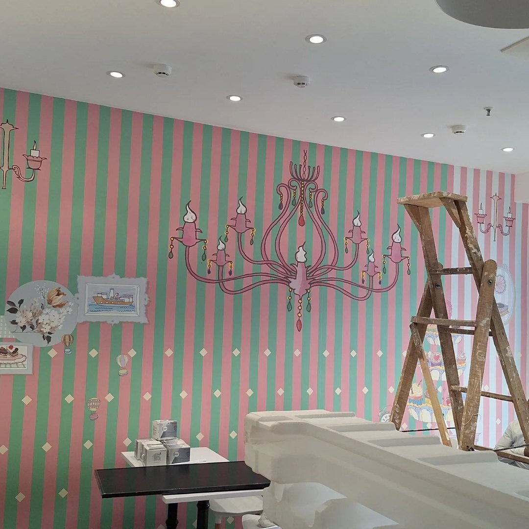 Painted Feature Wall
